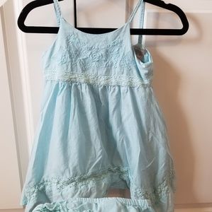 Tahari designer dress with bloomer
